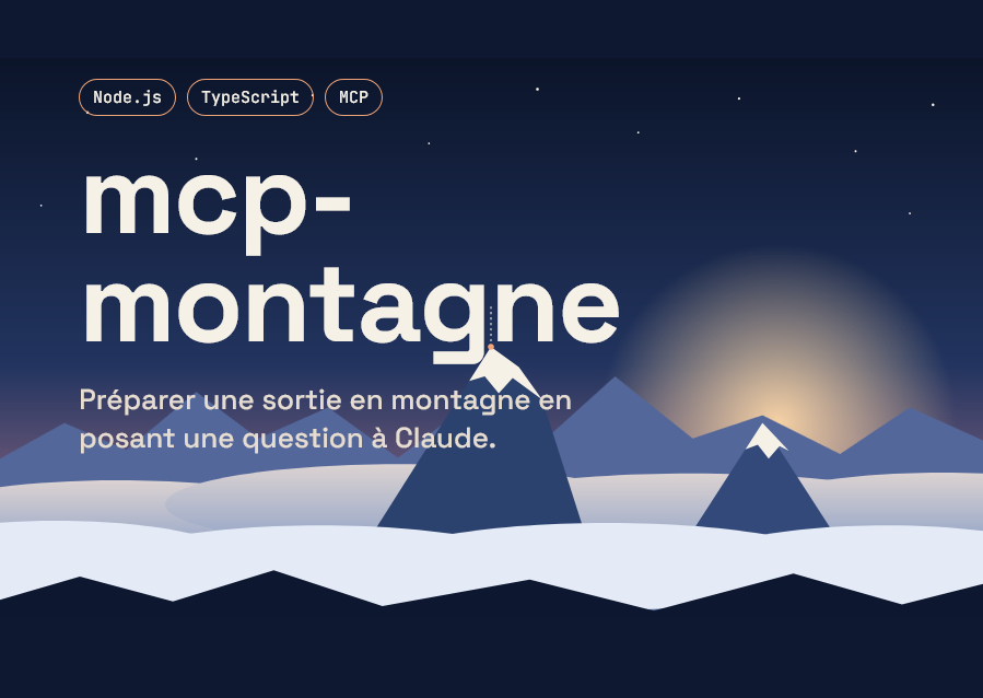Claude utilisant le serveur MCP mcp-montagne pour préparer une sortie à Chamechaude